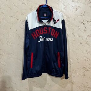 Authentic NFL Licensed Houston Texans Tracksuit Jacket size XL